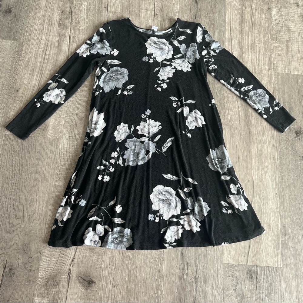 Old Navy Jersey-Knit Long-Sleeve - Womens - Swing Dress